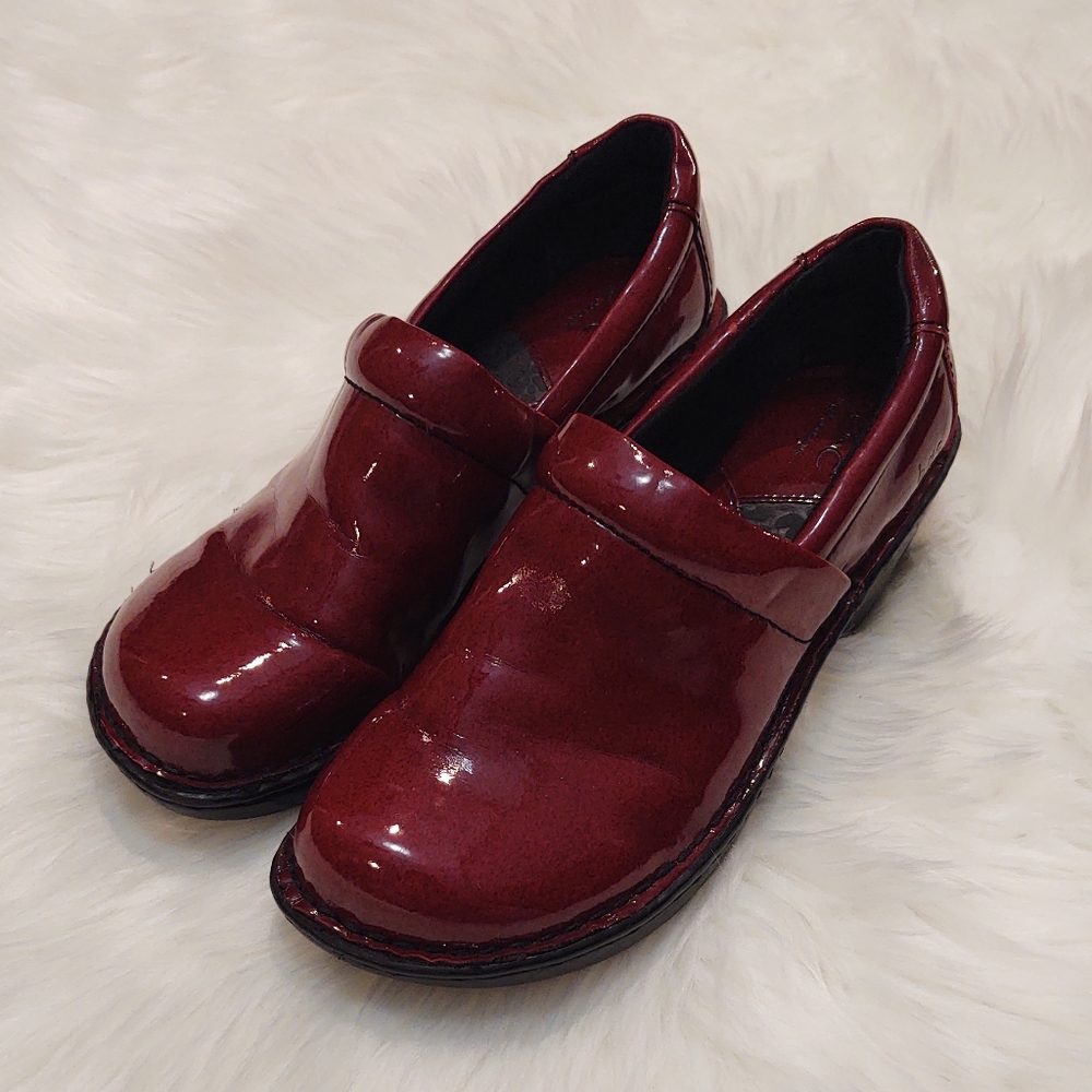Born Burgundy Mules